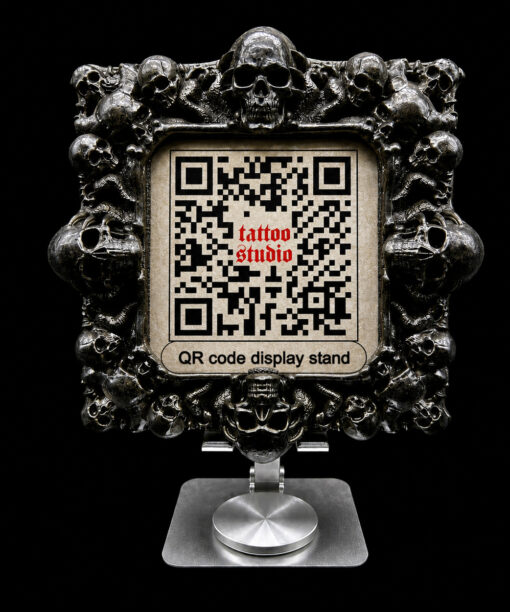 Skull Frame QR Code Holder 1
