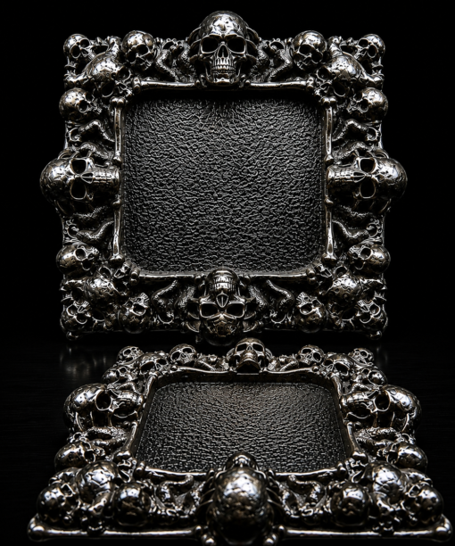 Skull Frame QR Code Holder 3