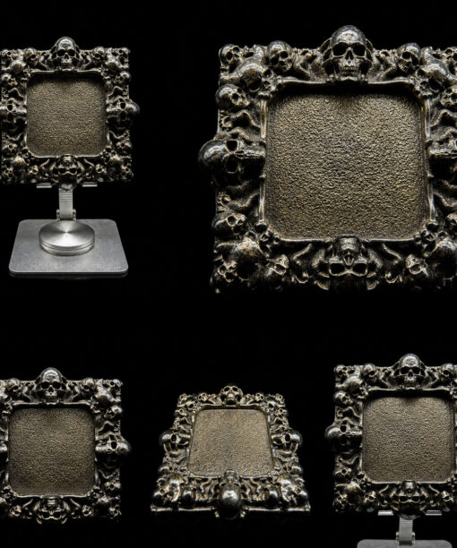 Skull Frame QR Code Holder 4