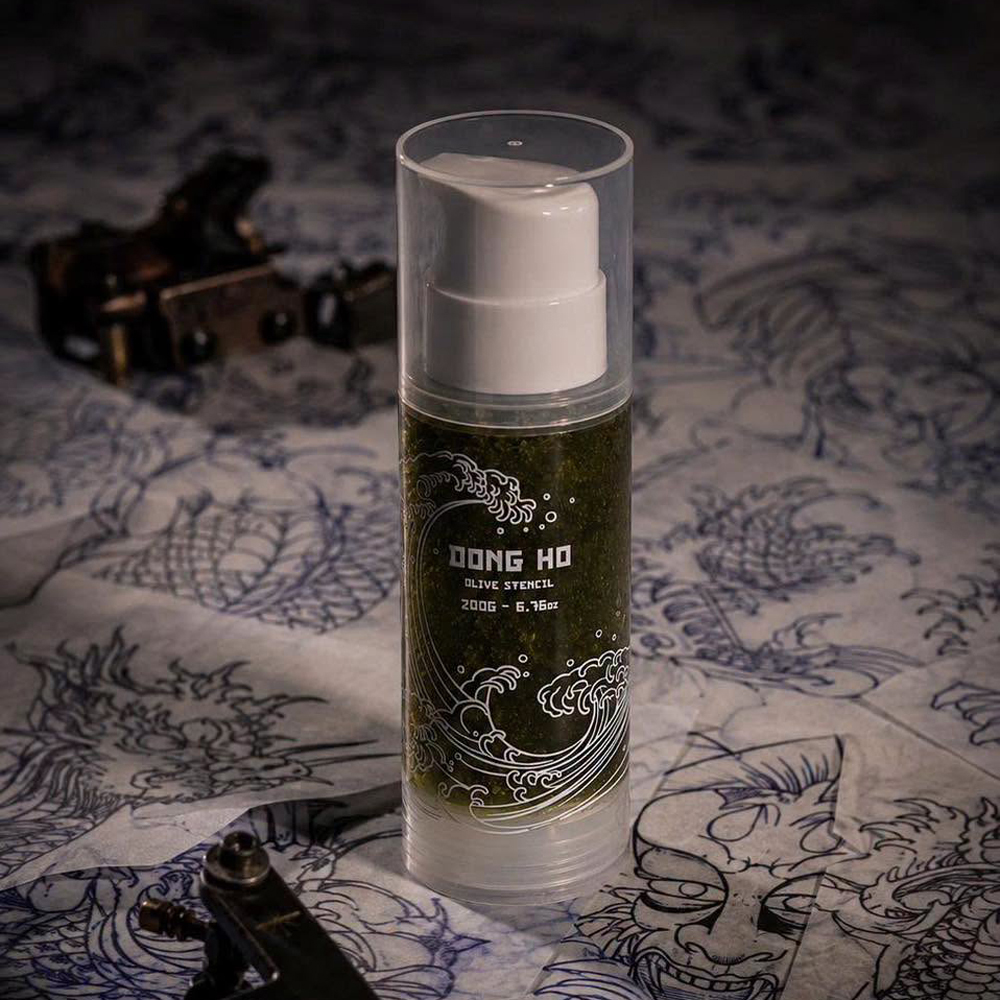stencil tattool olive